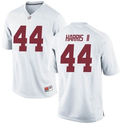 Youth Alabama Crimson Tide #44 Kevin Harris II White Game NCAA College Football Jersey 2403NESN2